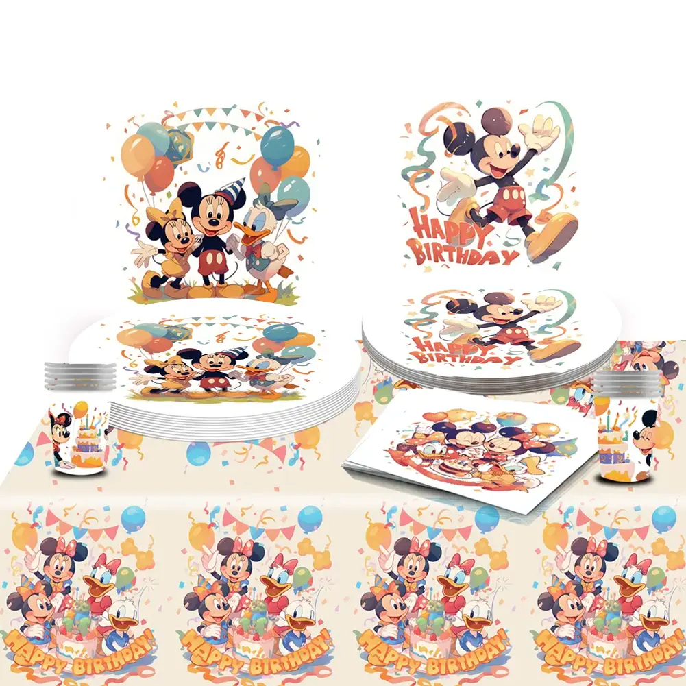 51 Piece Birthday Pack – Mickey Mouse