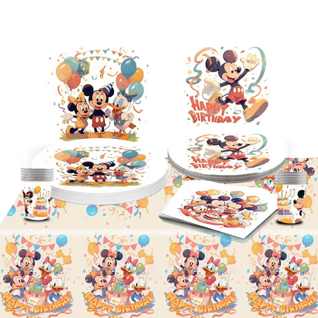 Pack Anniversaire 51 Pièces – Mickey Mouse