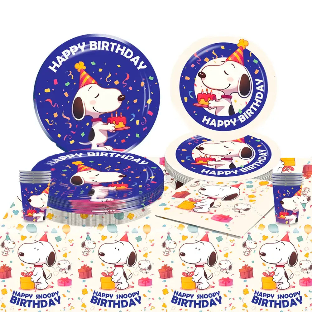 51 Piece Birthday Pack – Snoopy
