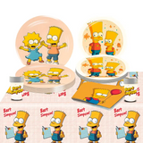 51 Piece Birthday Pack - Simpsons