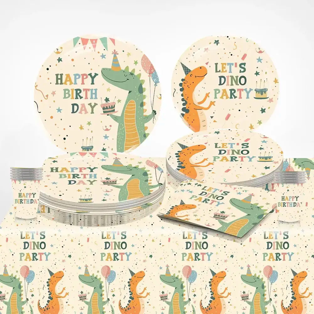 51 Piece Birthday Pack – Dinosaur