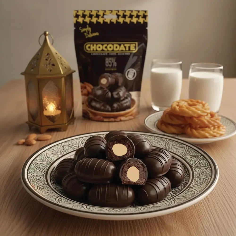 Chocodate Pouch Extra Dark 250g