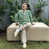 Mami Cami Jabadour Garçon - Vert Pastel