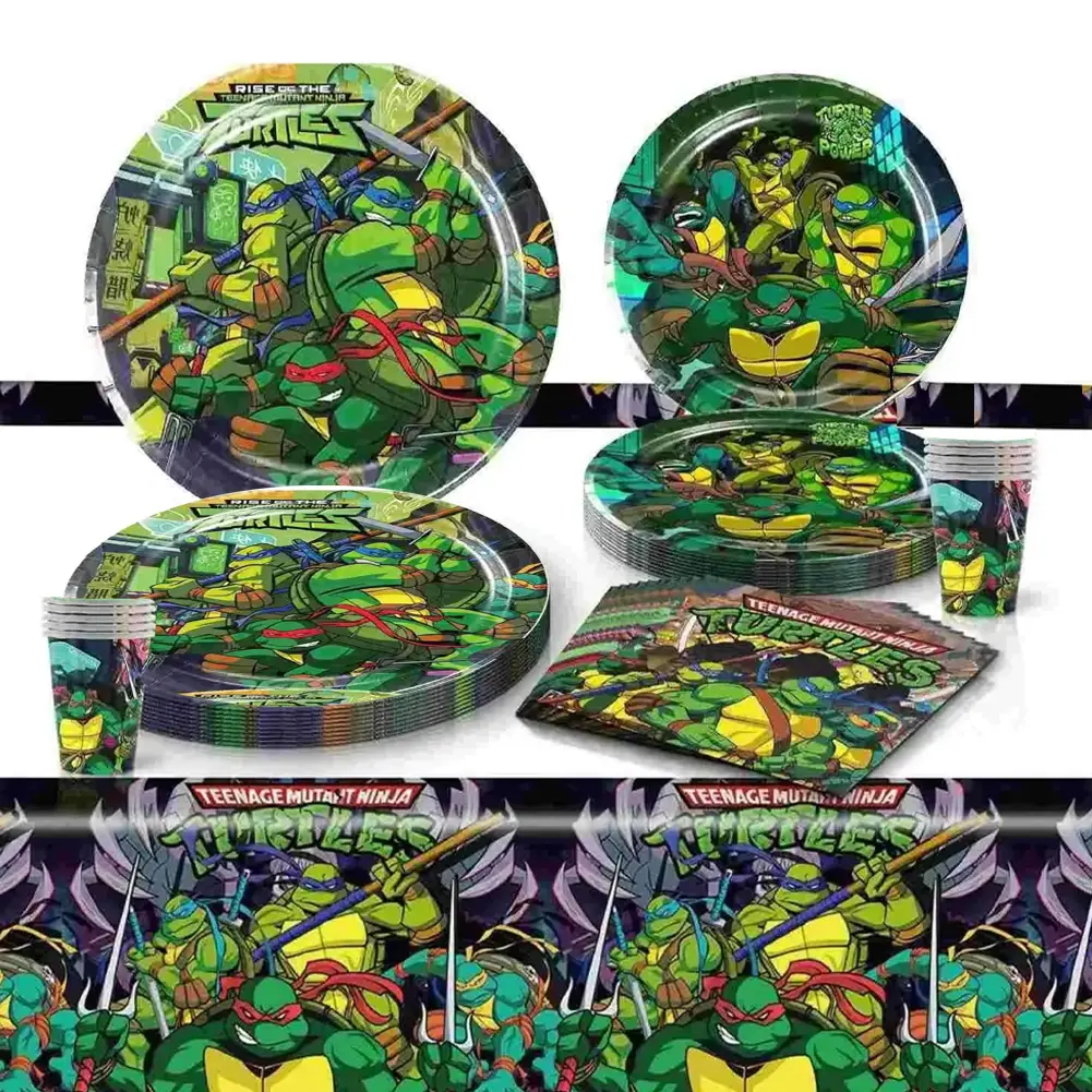 51 Piece Birthday Pack - Teenage Mutant Ninja Turtles