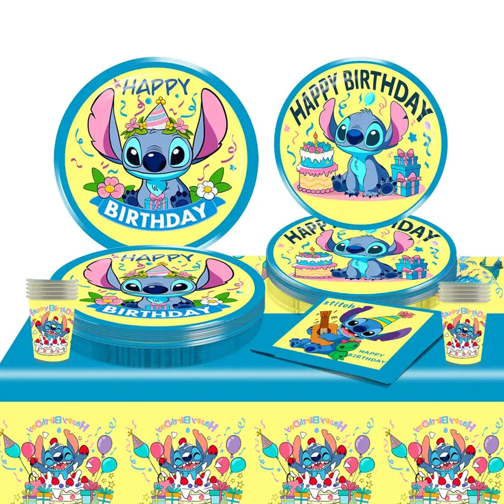 51 Piece Birthday Pack - Stitch