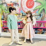 Mami Cami Jabadour Garçon - Vert Pastel