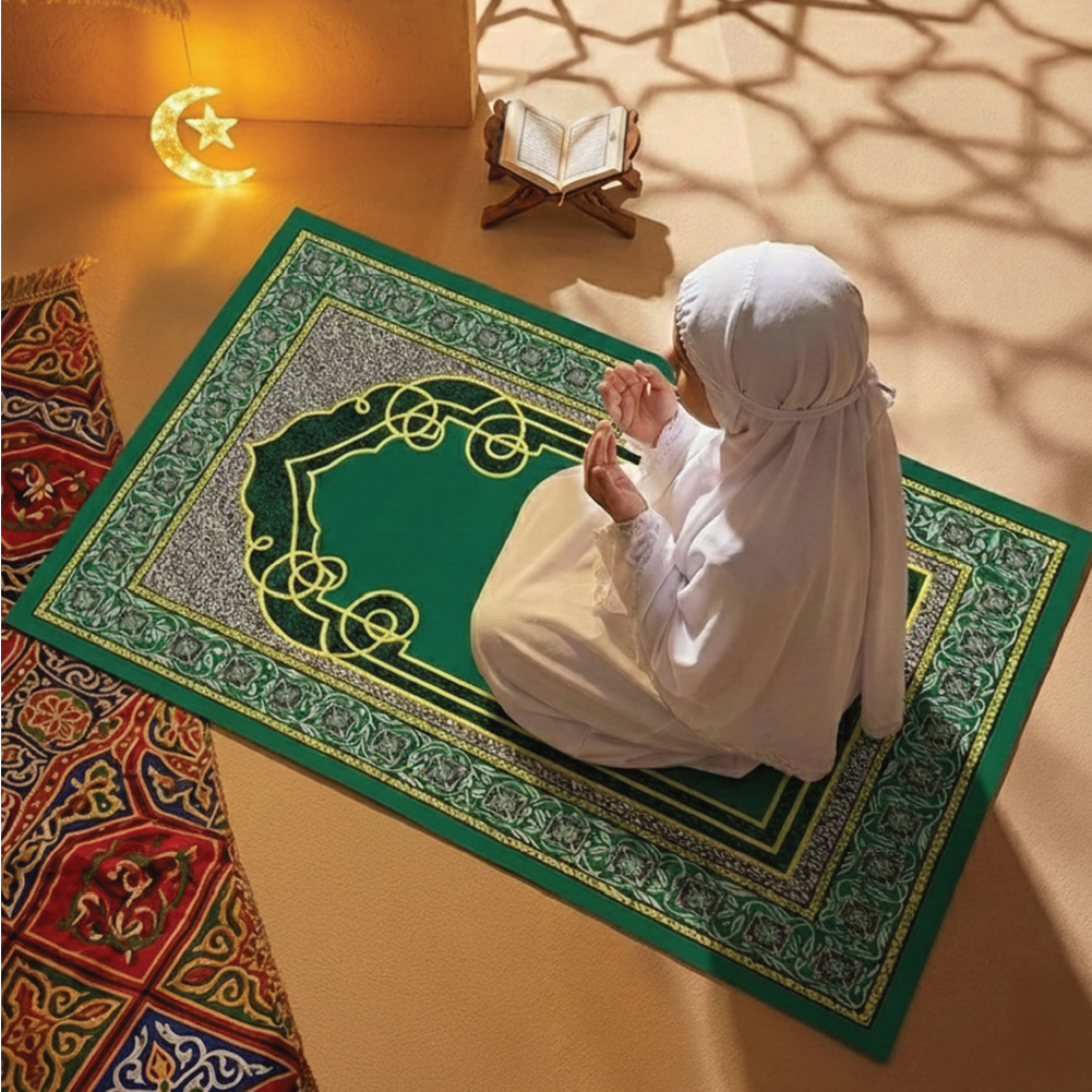 Sunta Tapis de Prière 118x80 cm - Vert