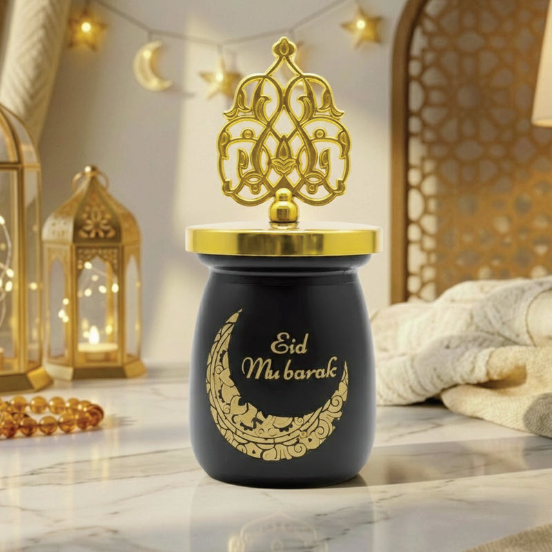 Bougie Parfumée Eid Mubarak en Forme de Tasse