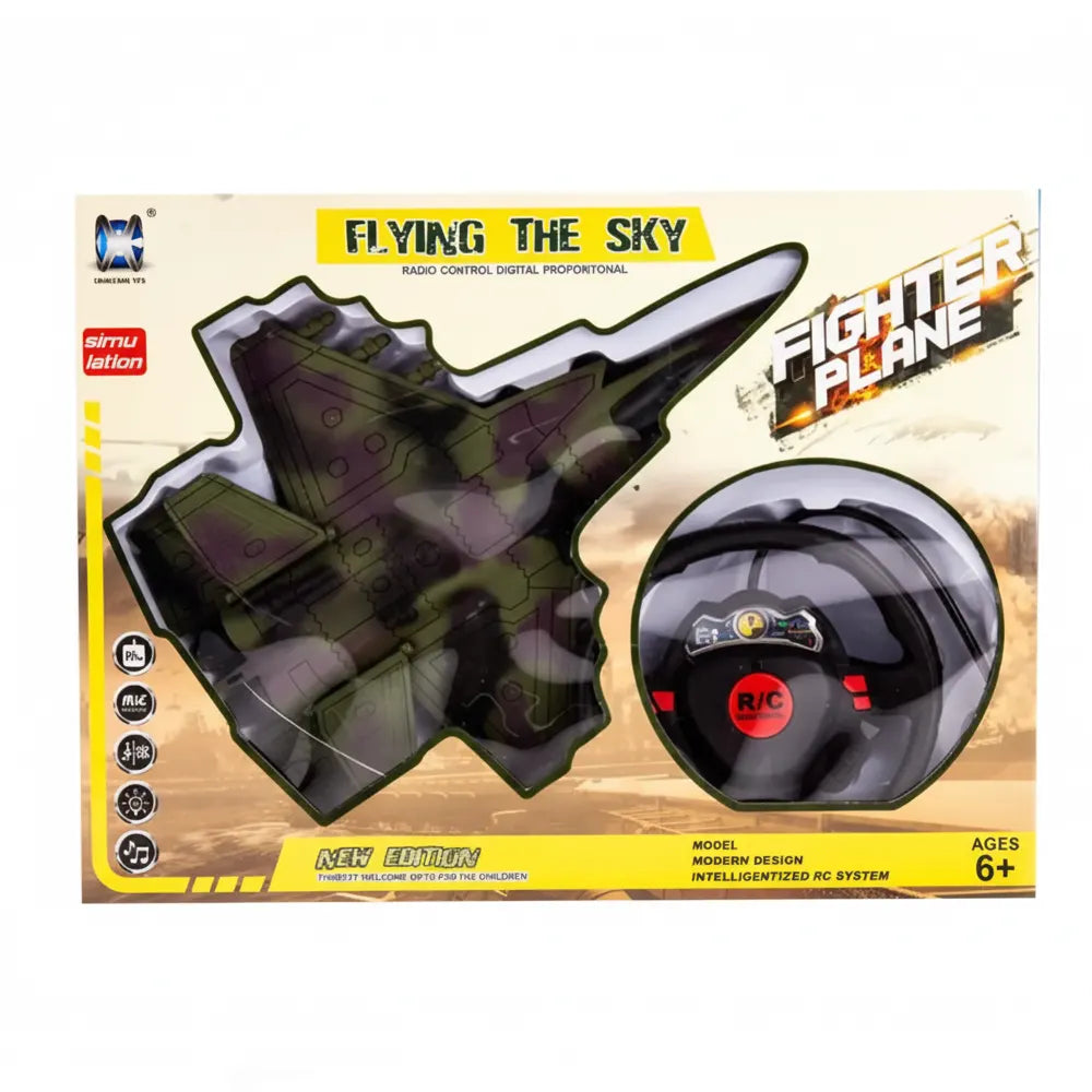 Avion Télécommandé à Mouvement Réaliste – 6A+