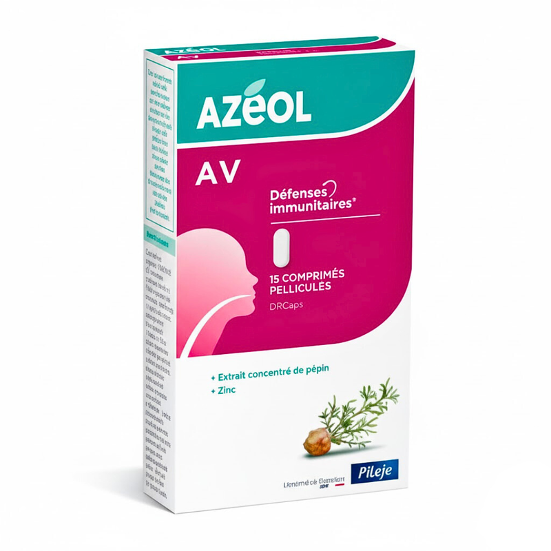Pileje Azeol Av 15 comprimes