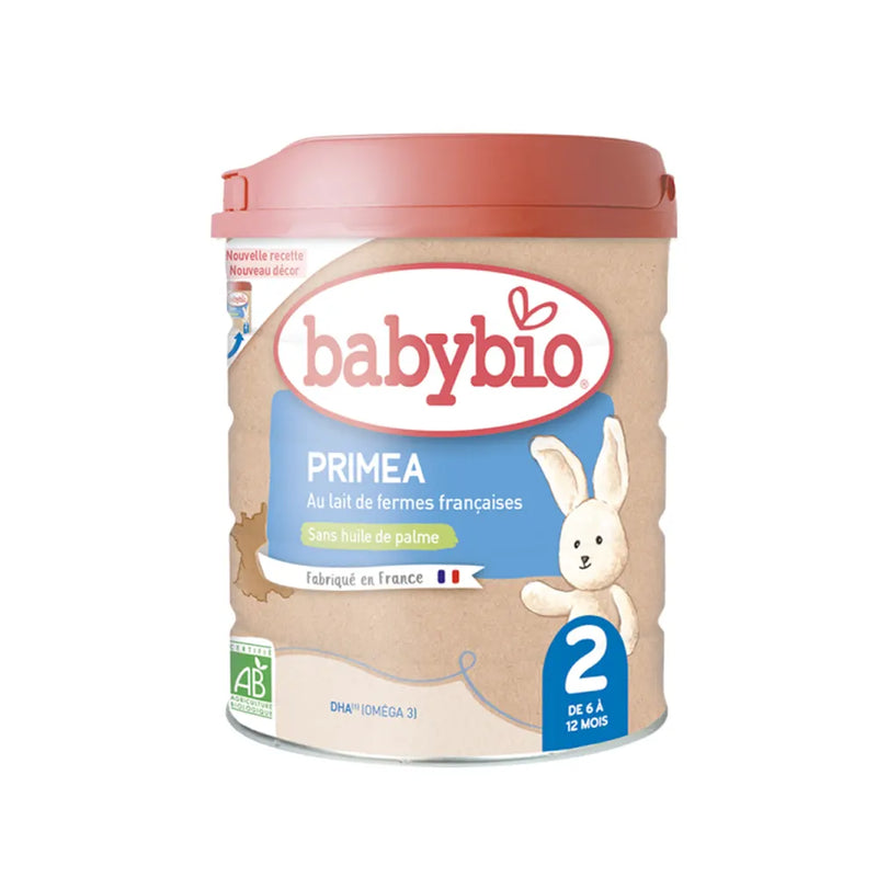 Babybio Primea Infant Milk 2nd Age 800g - 6-12 months