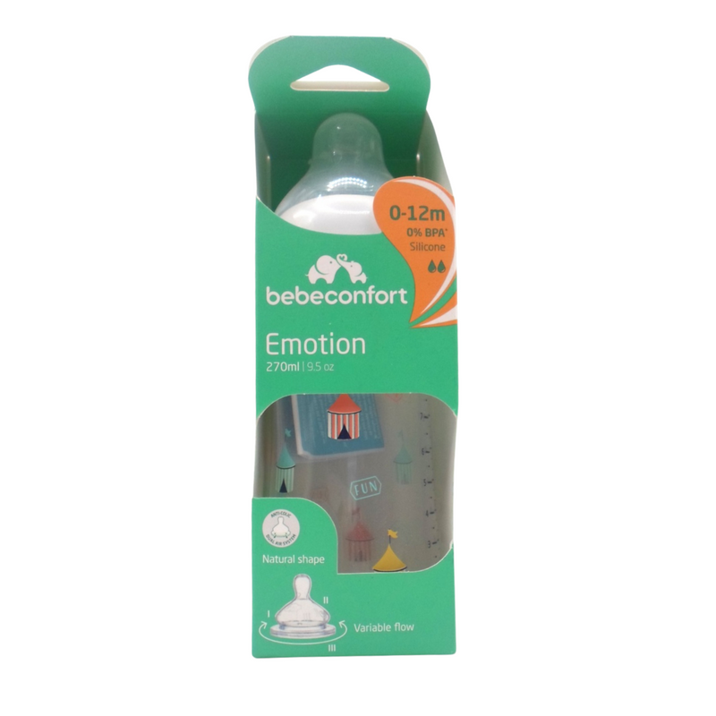 Bébé Confort PP Emotion Feeding Bottle The Traveller White 0-12m – 270 ml