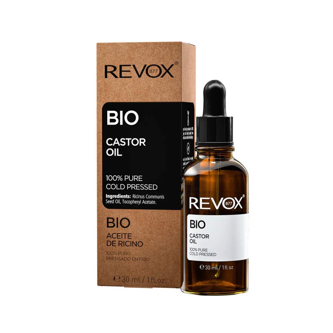 REVOX Aceite de Ricino ORGÁNICO 100% Puro