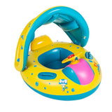 Bouée Bateau pour Bébé avec Pare-Soleil - 12M+