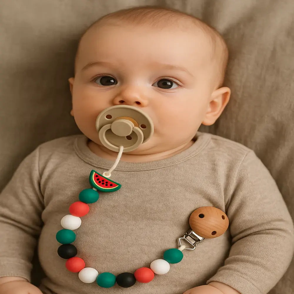 Babymat Sujetador de chupete - Sandía