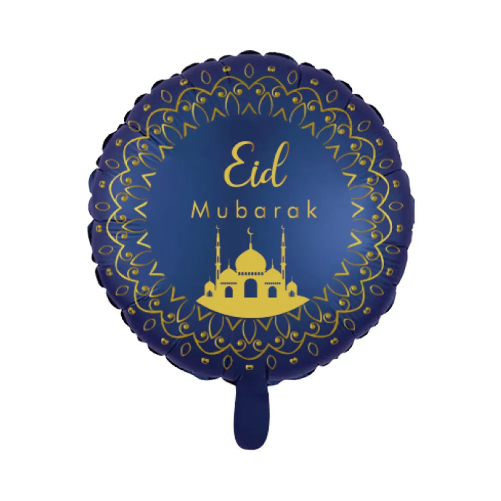Eid Round Aluminum Balloon – 45 cm