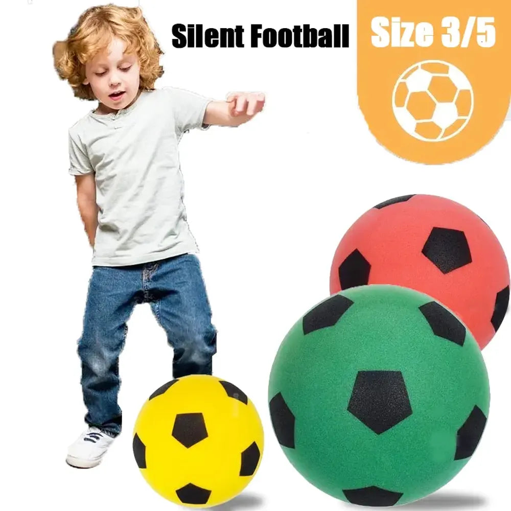 Ballon de Foot en Mousse Léger pour Enfants