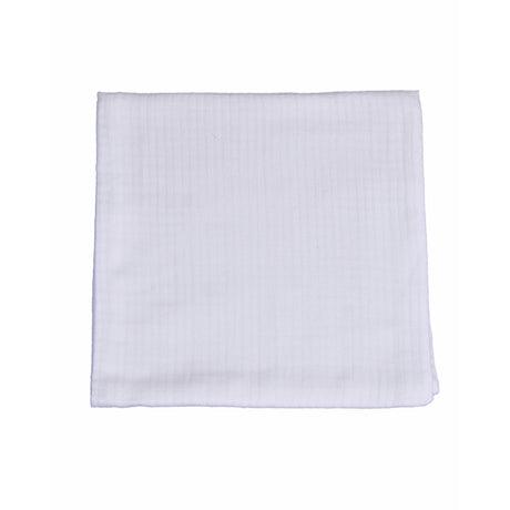 Bambidou Maxi Lange 100cm x 100cm Double Gaze de Coton - Blanc à Carreaux