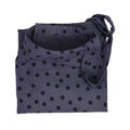 Bambidou Tablier d'allaitement en Gaze de coton - Gris à pois