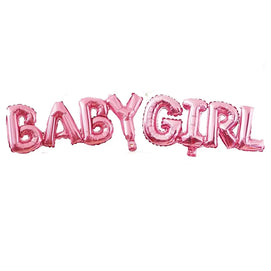 Bannière Baby Girl – Rose