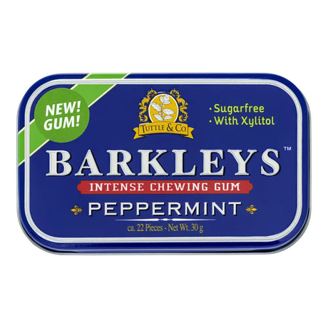 Barkleys Chewing Gum (sans sucre) - Peppermint