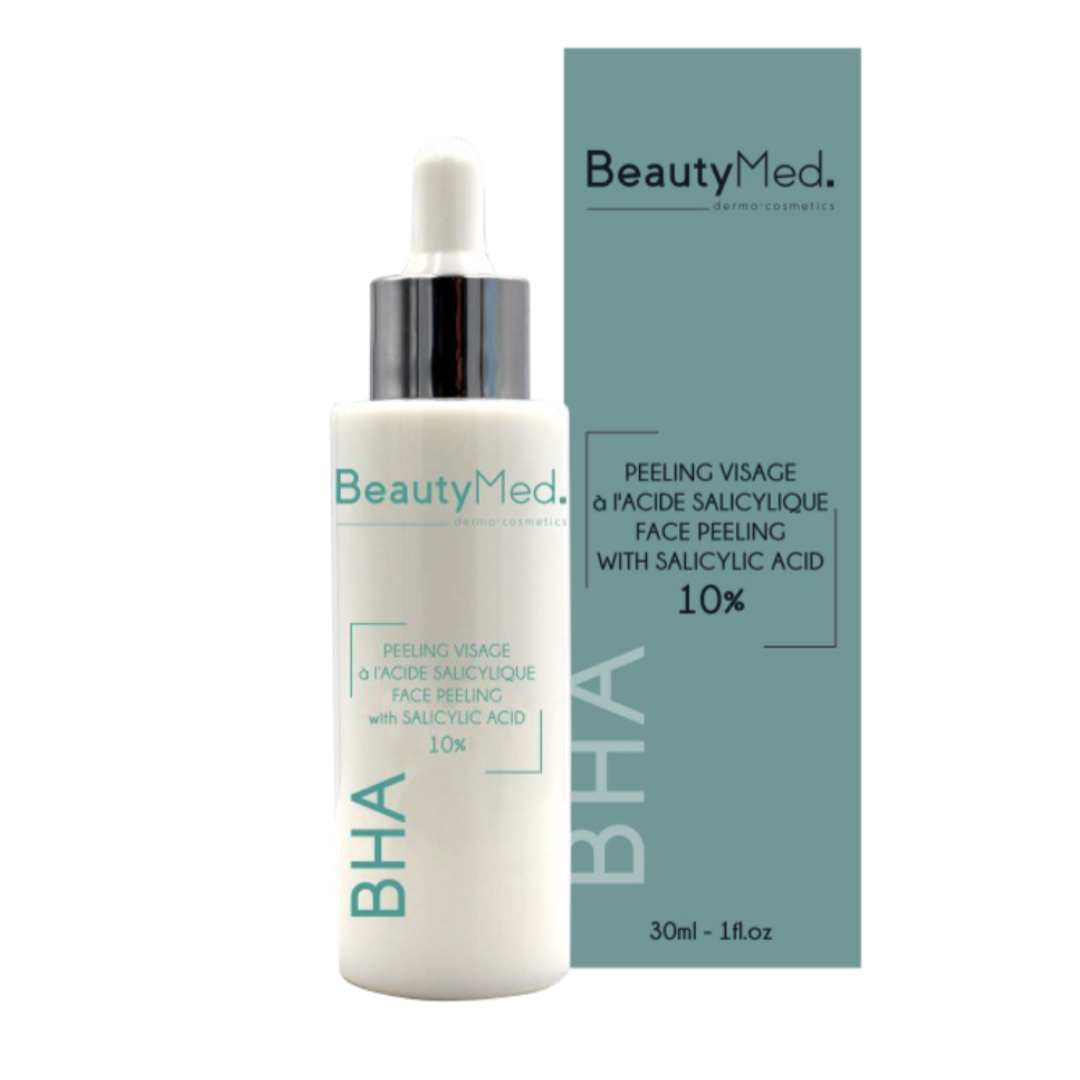 Tube Beauty Med BHA crème peeling visage acide salicylique 10% 30 ml