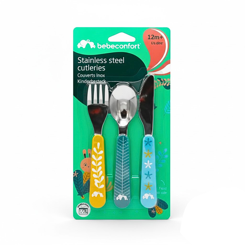 BéBé Confort Little Buddies Metal Cutlery