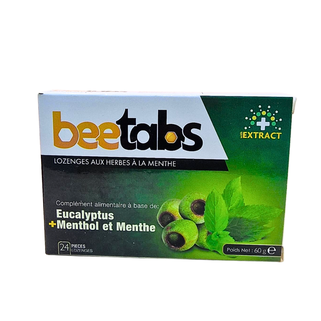 Pastilles Beetabs à la menthe – boîte de 24 pastilles