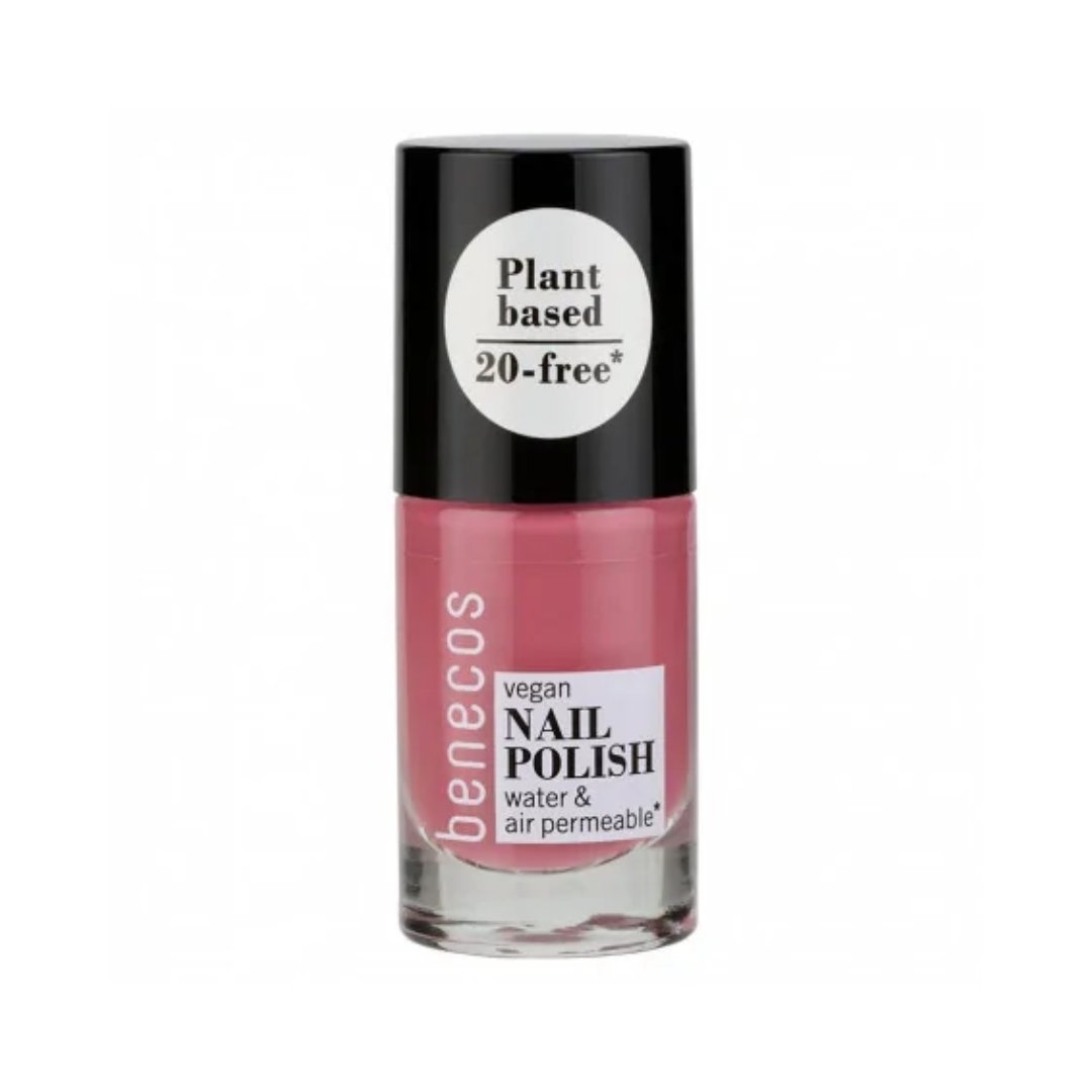 Vernis à ongles vegan Benecos Mystery vieux rose 5 ml – flacon