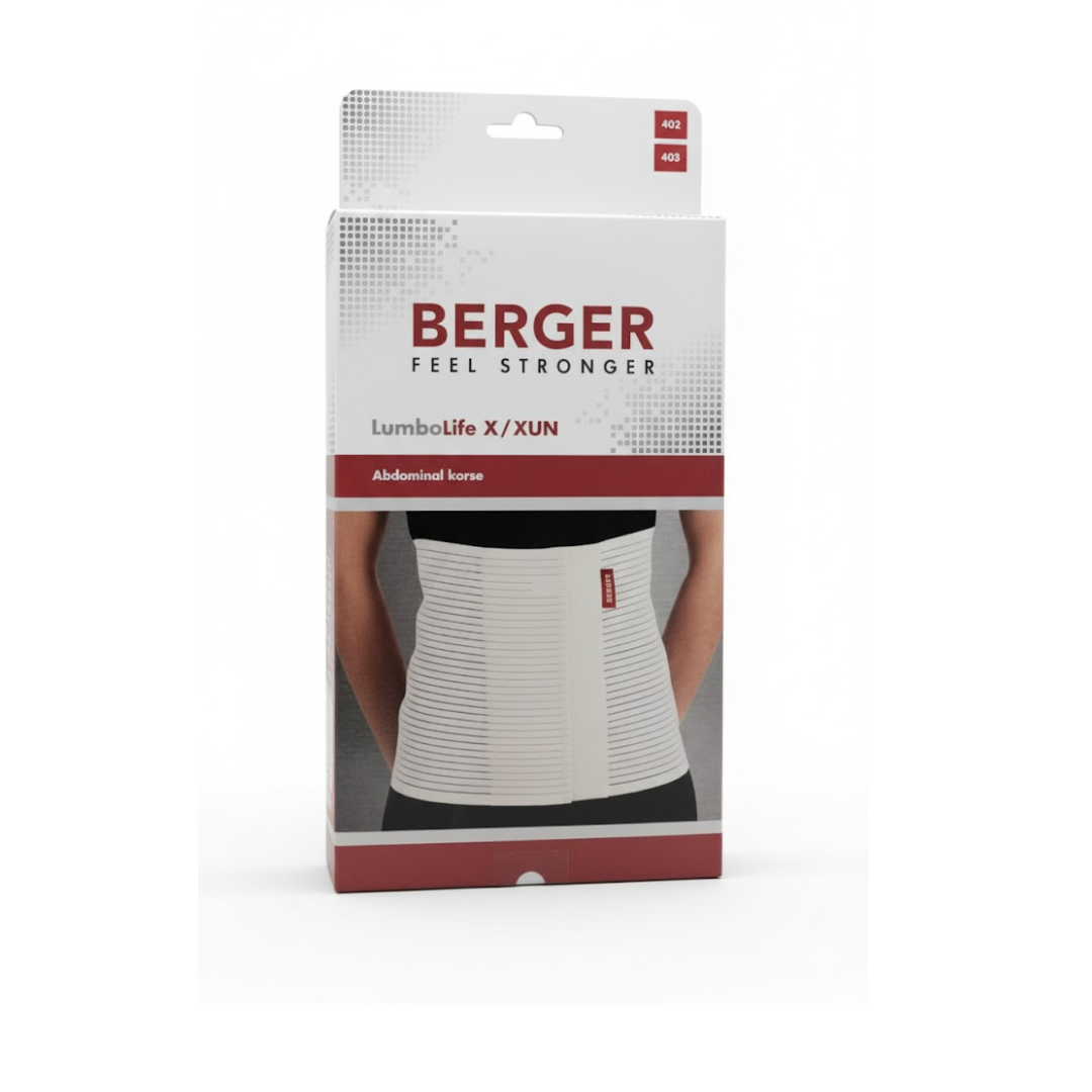 Berger Beige Abdominal Belt with Standard Support BG-402