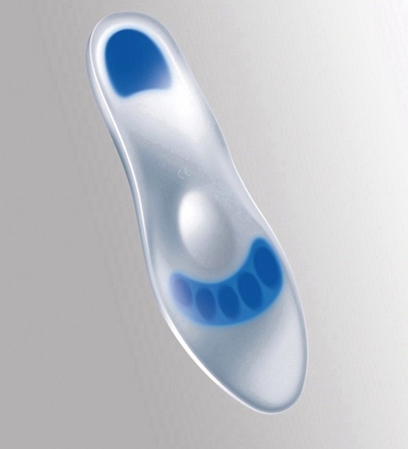Semelles en gel de silicone Berger ComfortLife ST BG-701, taille Small