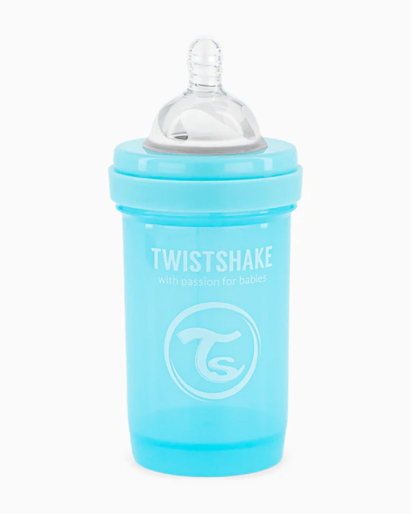 Offre : 1 Biberon Anti-Colique Twistshake 180ml - Bleu = 2 Gratuits!