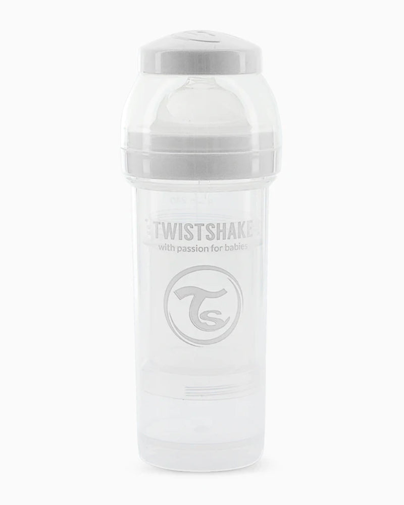 Offer: 1 Twistshake Anti-Colic Bottle 260ml - White = 2 Free!