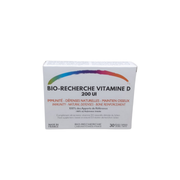 Bio-Recherche Vitamine D 200 UI 30 gélules – emballage