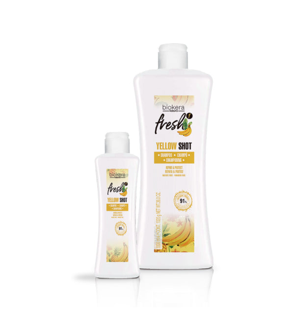 Biokera Fresh Yellow Shot Shampoo – 300 ml