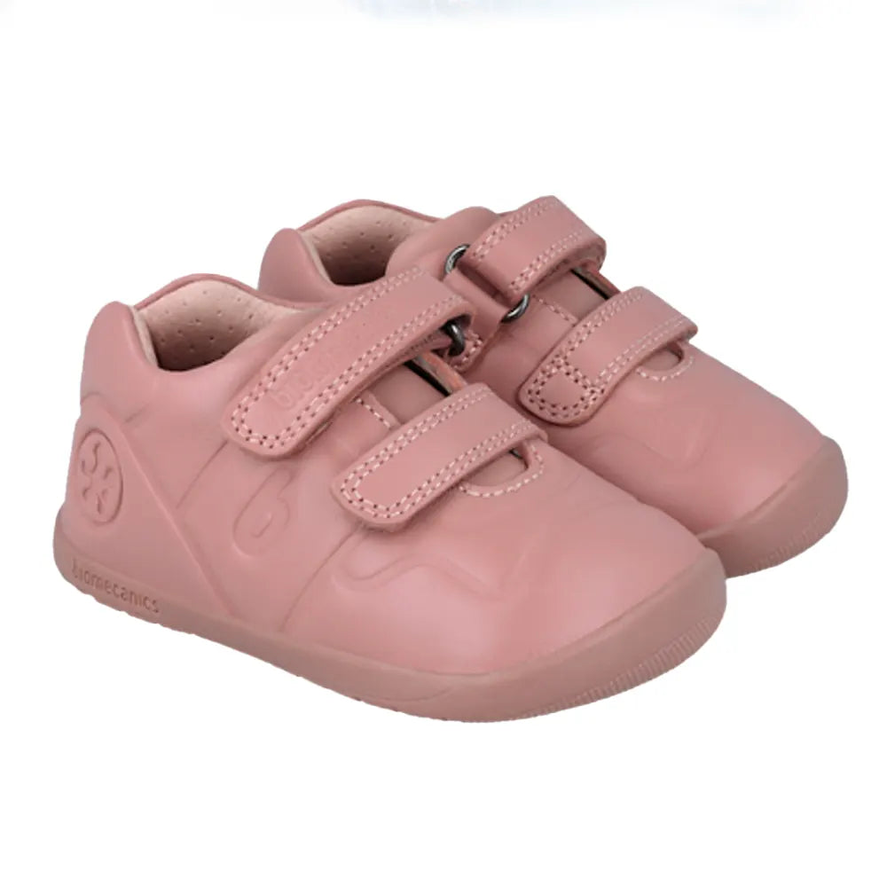 Biomecanics Biogateo Wide Cuir - Rose Pale