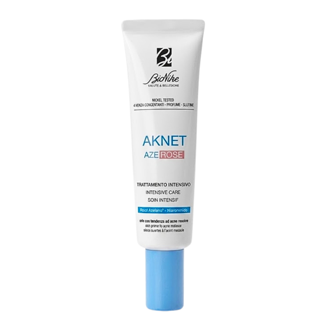 Bionike Aknet AzeRose 30 ml – flacon et étui