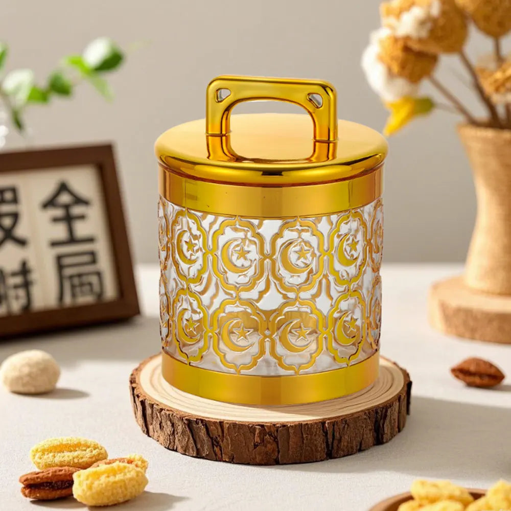 Striped Snack Jar
