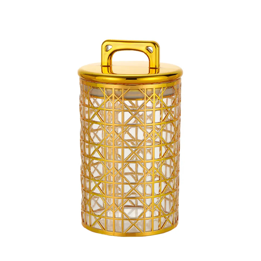Striped Snack Jar