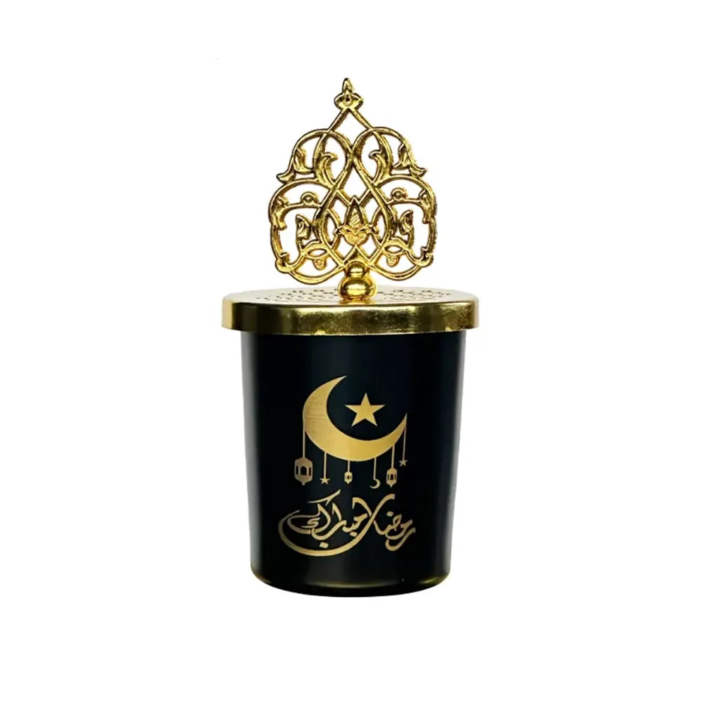 Ramadan Karim Scented Candle - Black