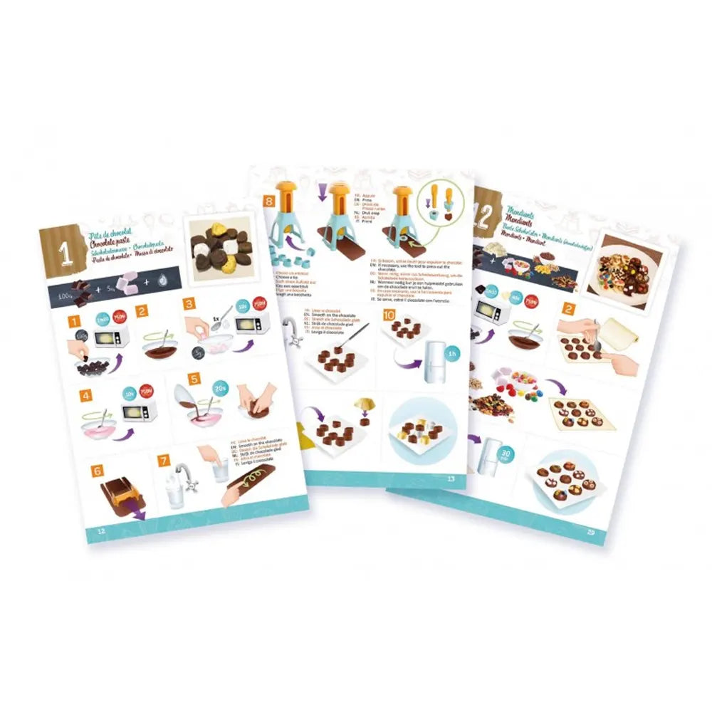 Buki Coffret Chocolat et Pâtisserie Chef Cuisinier  – 7A+