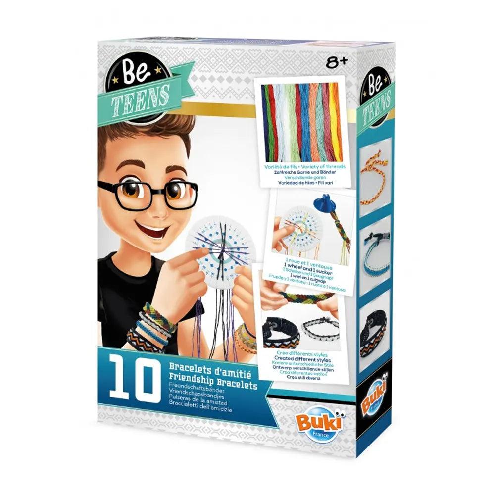 Buki Coffret Créatif 10 Bracelets d’Amitié – 8A+