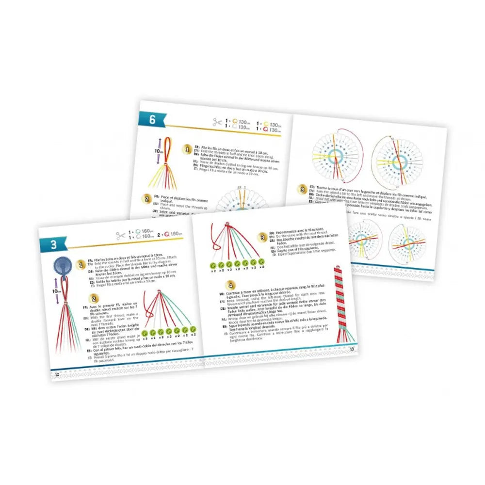 Buki Coffret Créatif 10 Bracelets d’Amitié – 8A+