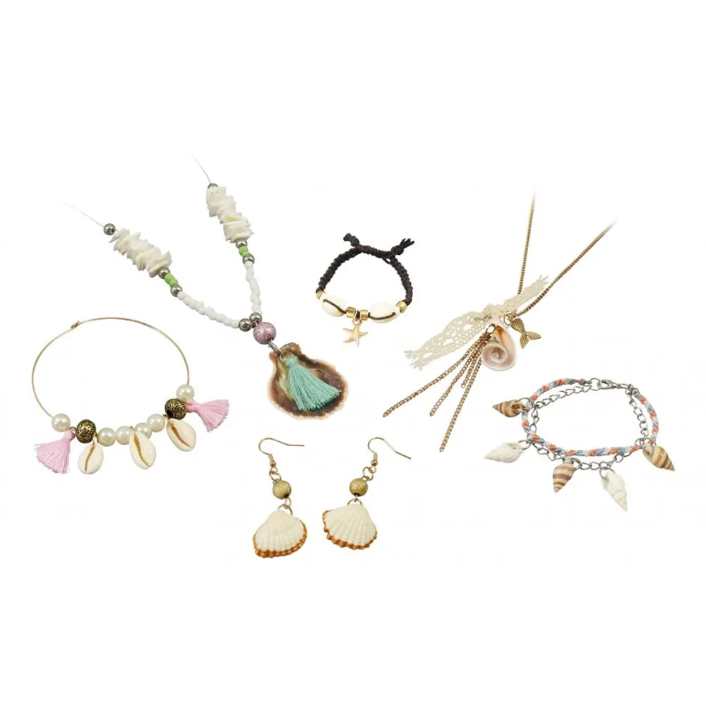 بوكي مجموعة إبداعية 4 مجوهرات من الصدف – +8 سنوات