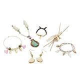 بوكي مجموعة إبداعية 4 مجوهرات من الصدف – +8 سنوات