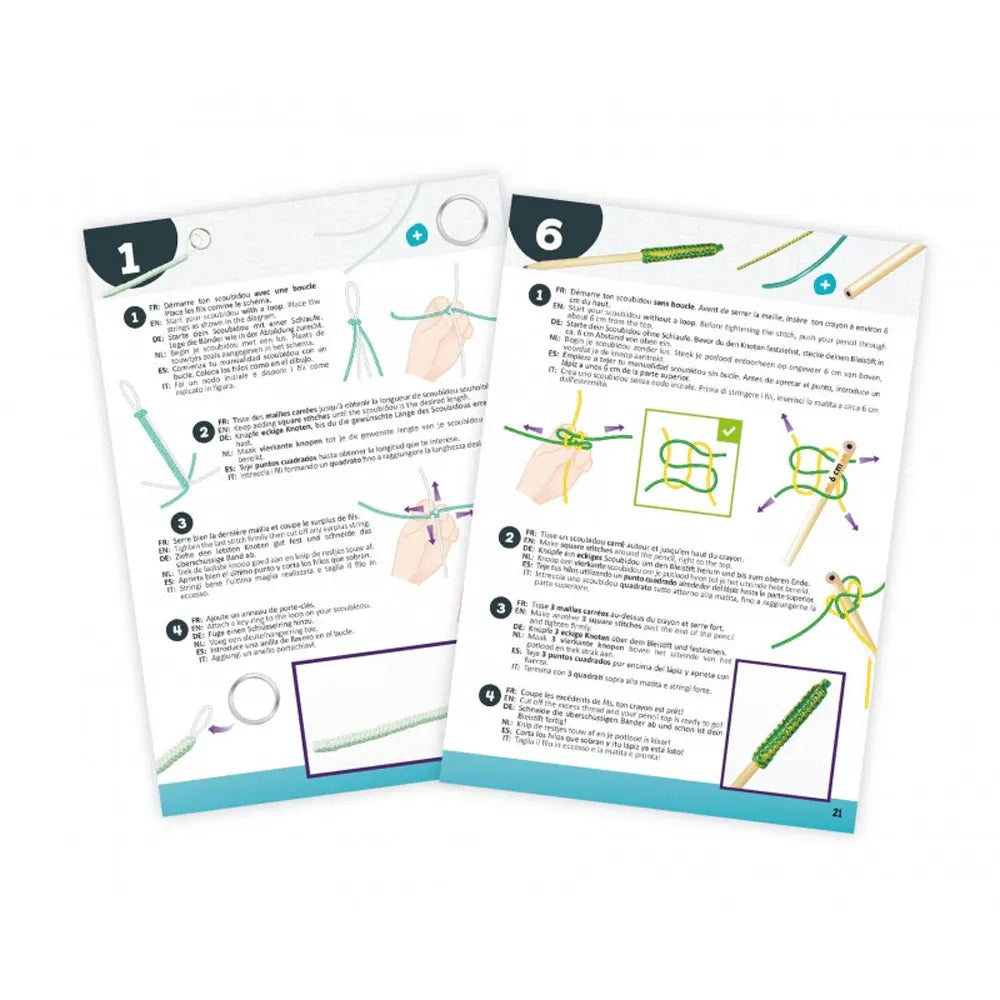 Buki Coffret Créatif Scoubous – 6A+