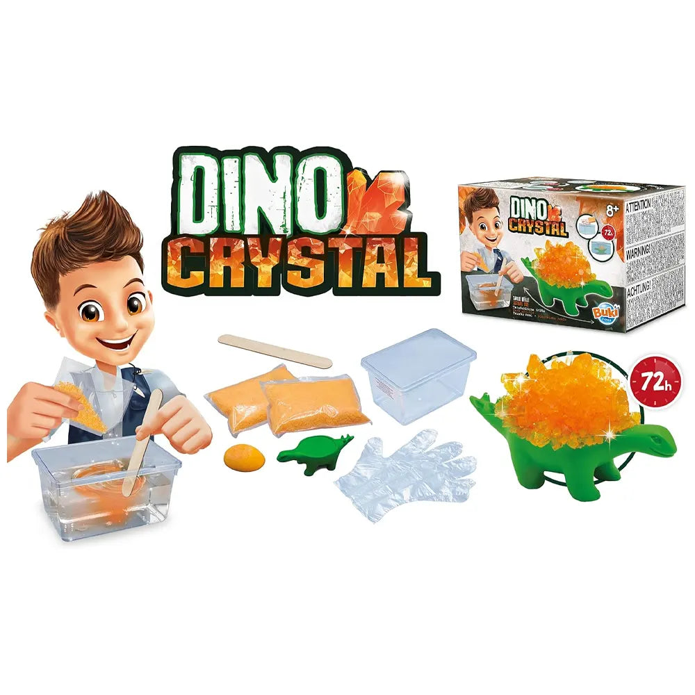 بوكي مجموعة علمية لبلورات الديناصورات – +8 سنوات