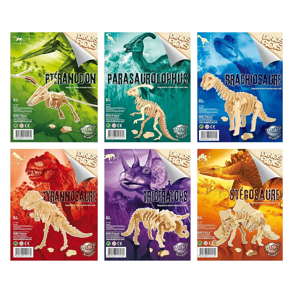 بوكي ديناصورات خشبية – +6 سنوات