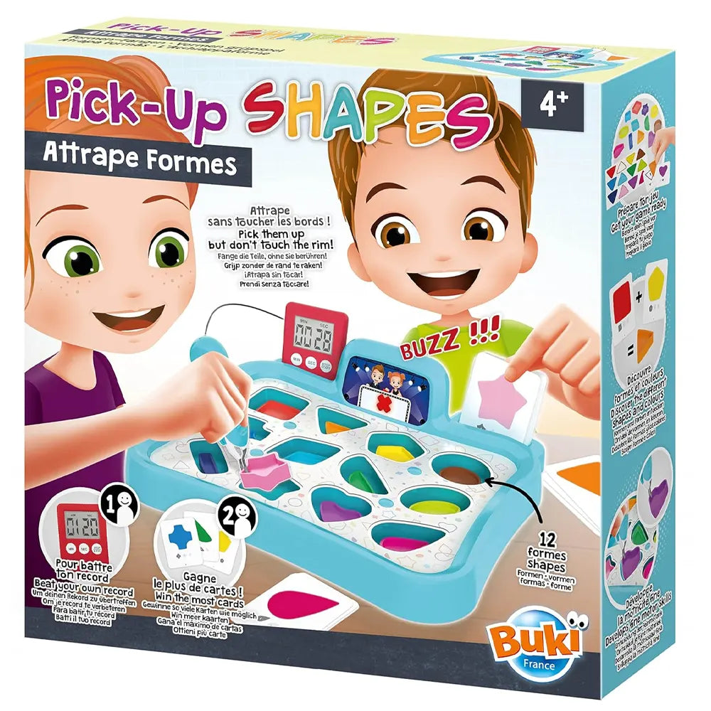 Buki Jeu de Société Attrape-Formes – 4A+