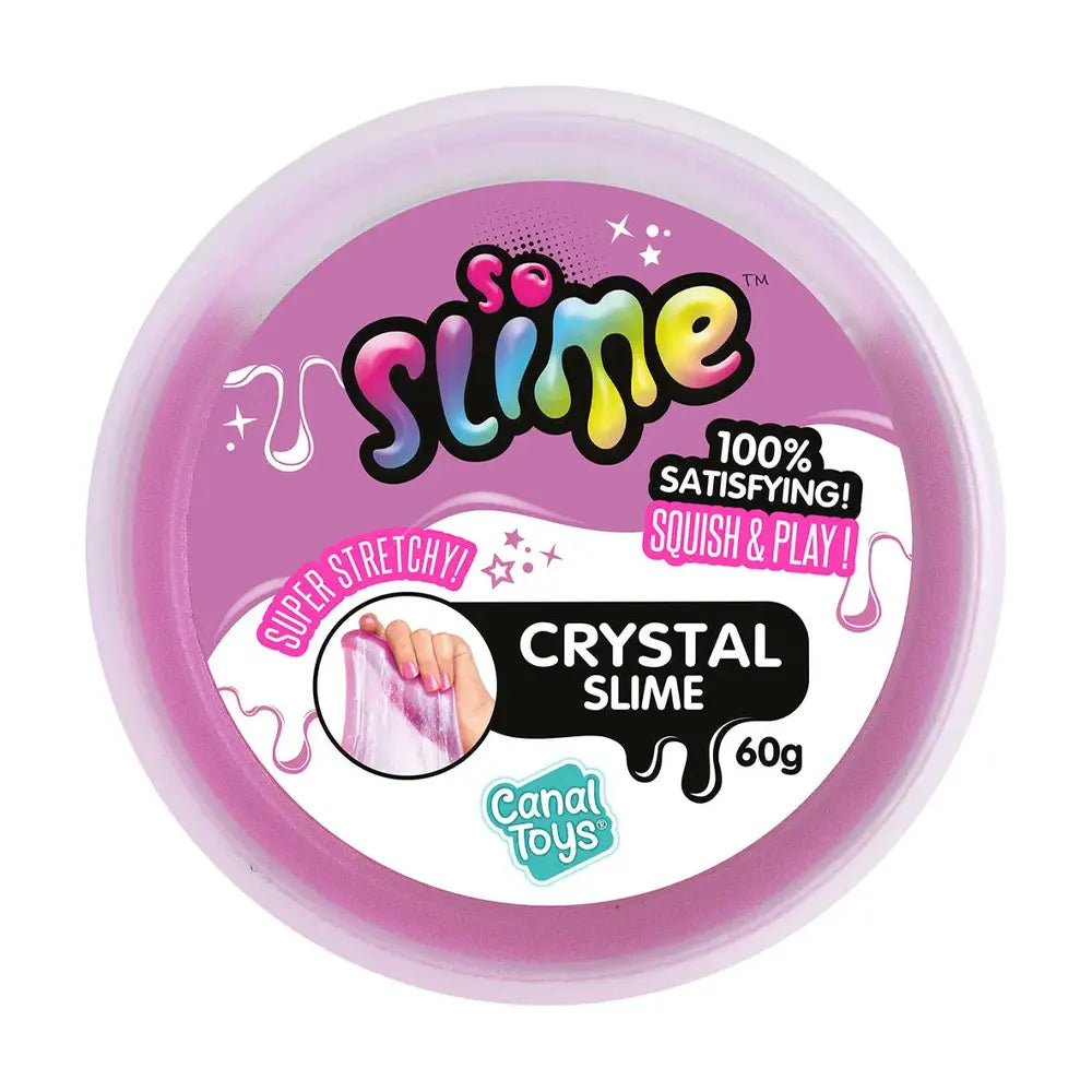 Canal Toys Pot de Slime – Mauve Cristal 6A+